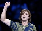 Rublev battles back to down Medvedev in ATP Finals opener