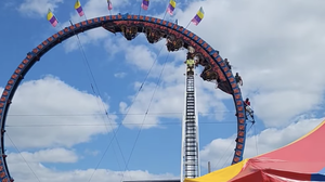 Roller coaster riders were trapped upside down for hours after mechanical failure