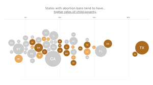 States with the toughest abortion laws have the weakest maternal supports, data shows