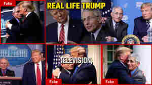 DeSantis campaign shares apparent AI-generated fake images of Trump and Fauci