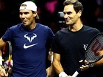 Watch: Rafael Nadal's priceless reaction on teaming up with Roger Federer in tennis icon's final match at Laver Cup