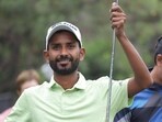 DGC Open: Rashid Khan sizzles on wet day, opens 3-shot lead