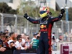 Sergio Perez beats Max Verstappen to win Azerbaijan Grand Prix