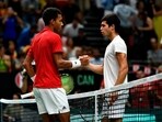 Davis Cup: Carlos Alcaraz loses to Felix Auger-Aliassime in first match as world no.1