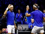 Roger Federer bows out of tennis with doubles defeat alongside Rafael Nadal at Laver Cup