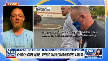 Maskless churchgoer settles lawsuit over 2020 arrest, calls liberalism a 'modern-day cult'