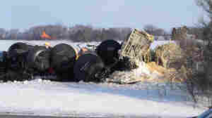 A train carrying ethanol derails and catches fire in Minnesota, evacuation lifted