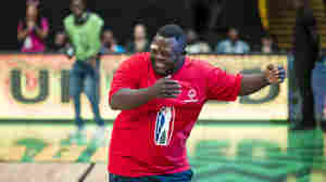 Hoop dreams of a Senegalese b-baller come true at Special Olympics