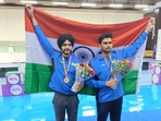 Sarabjot Singh clinches air pistol gold in Shooting World Cup