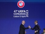 Aleksander Ceferin re-elected UEFA president until 2027