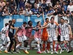 Juventus up to second in Serie A with 2-0 win at Atalanta