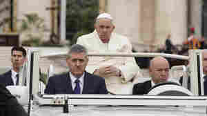 Pope Francis has marked Palm Sunday in the Vatican square following his hospital stay