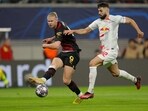 Manchester City held 1-1 by Leipzig in last 16 of Champions League