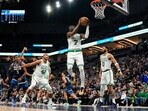 Celtics outlast Timberwolves in gritty showdown, Jaylen Brown and Jayson Tatum lead the way