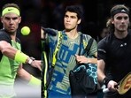 Rafael Nadal vs Stefanos Tsitsipas vs Carlos Alcaraz - What is the scenario to finish 2022 as No.1 after ATP Finals