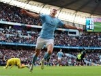 Premier League: Another record for Haaland as Manchester City crush Leicester City 3-1