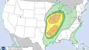 More storms and tornadoes have been forecast for the Midwest and South