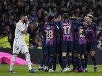 Copa del Rey: Barcelona earn gutsy 1-0 win at Real Madrid in semi-final first leg