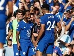 Ten-man Chelsea beat Leicester 2-1 as Raheem Sterling scores twice