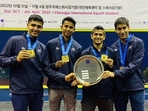 Ghosal, Tandon inspire India to first-ever gold at Asian Team Squash