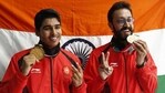 Saurabh wins silver, Abhishek bags bronze in 10m Air pistol event in ISSF World Cup