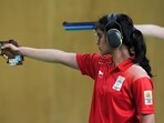 India win gold in women's 25m pistol team event, 4th yellow metal for Bhaker