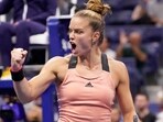 Scrappy Sakkari survives gruelling three-setter to beat Andreescu