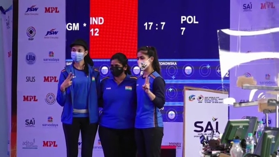 ISSF World Cup: India win women's 25m team pistol gold