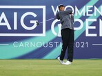 Aditi slips in tough weather conditions in third round at Women's Open