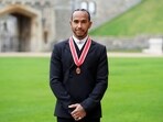 Seven-time Formula One champion Lewis Hamilton receives knighthood