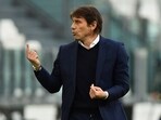 Conte says he departs champions Inter back where they belong