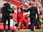 Liverpool's Thiago to miss next two games with calf injury