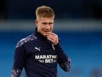 Man City's De Bruyne back in training after injury