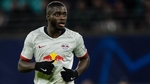 Leipzig defender Upamecano pursued by Bayern