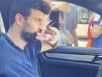 Watch: Heartbroken Barcelona star Gerard Pique 'caught listening to Shakira' in car after breakup