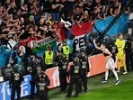 Hungary fans bemused by rainbow-flag reception in Munich