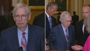 McConnell freezes up during press conference, later says 'I'm fine'