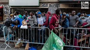 Migrants overwhelm Midtown Manhattan sidewalks: 'Absolutely out of control'