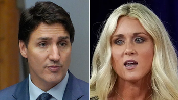 Riley Gaines slams Justin Trudeau after trans powerlifter sets unofficial women's world record