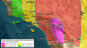 Hurricane Hilary prompts flood watch from Mexico to north of Los Angeles