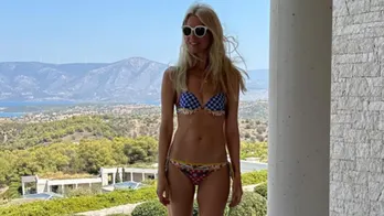 Supermodel Claudia Schiffer, 53, defies age while celebrating birthday in Greece