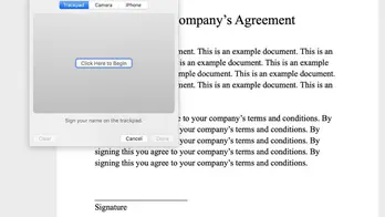 How to digitally sign a document on any device