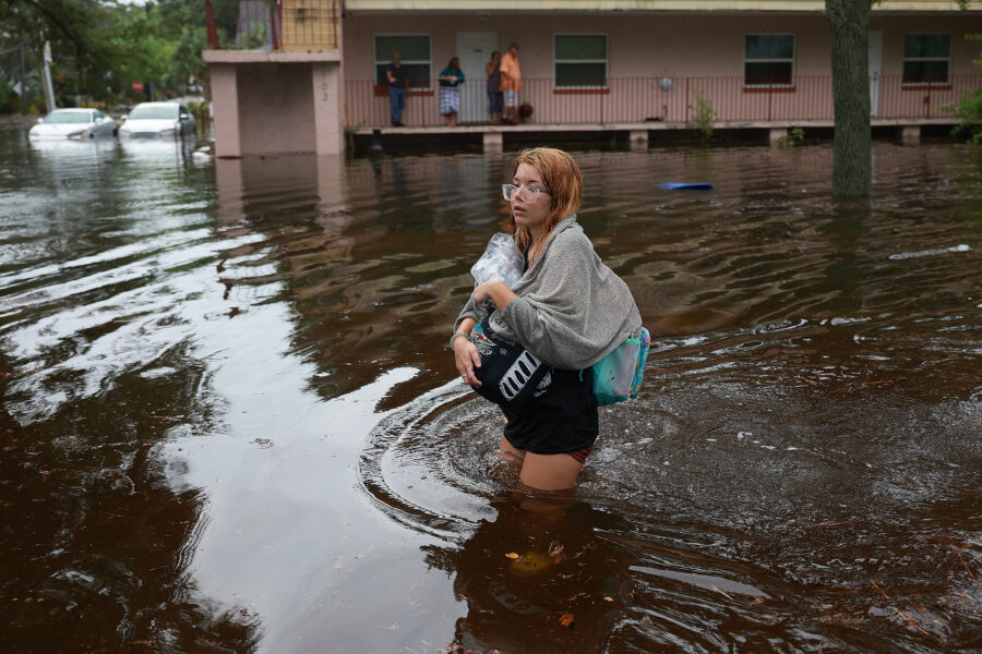 Florida Pummeled by Catastrophic Storm Surges and Life-Threatening Winds as Hurricane Idalia Makes Landfall