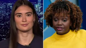 Former college swimmer stunned by Karine Jean-Pierre, Dems' 'ridiculous' stance on trans athletes