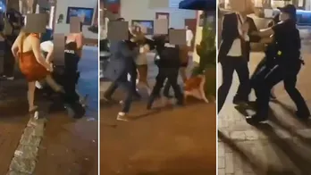 Multiple wedding party members arrested following intense brawl with police in Rhode Island