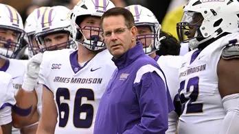 James Madison football coaches pull out cellphone to get ref to overturn call