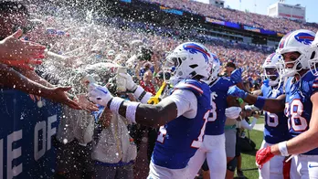 Stefon Diggs showers fans with beer as he leads Bills to massive win over Dolphins