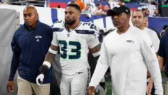 Seahawks' Jamal Adams yells at NFL official after leaving game with injury