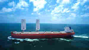 New technology uses good old-fashioned wind to power giant cargo vessels