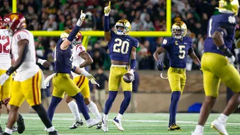 Notre Dame wallops USC, Caleb Williams struggles in Trojans' first loss of season